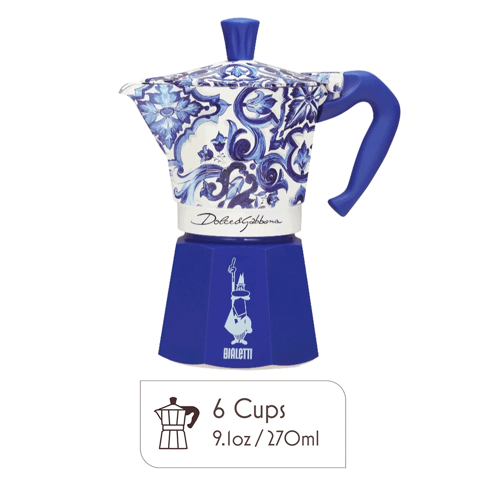 Dolce & Gabbana Moka Pot Italian Coffee & Stovetop Espresso Maker