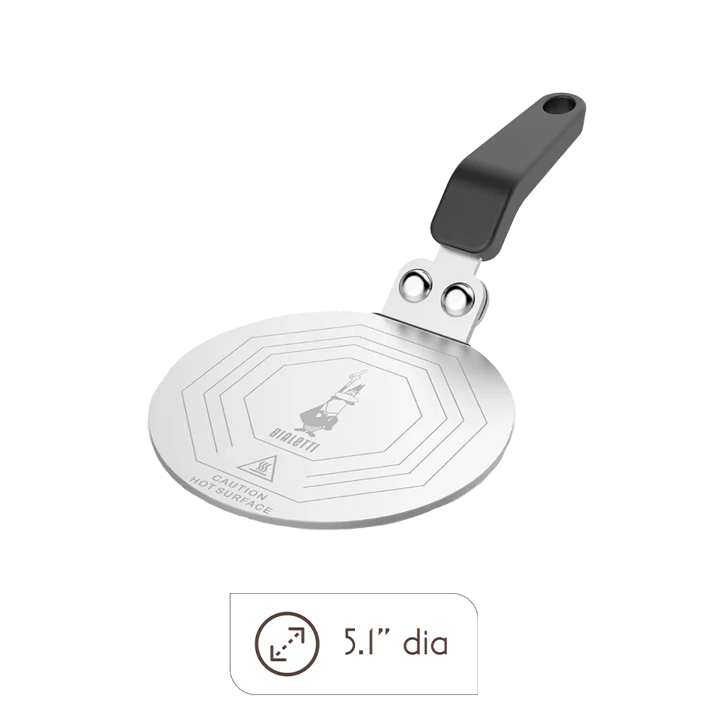 Induction Plate Adapter for Moka Pots Stainless Steel Heat Diffuser