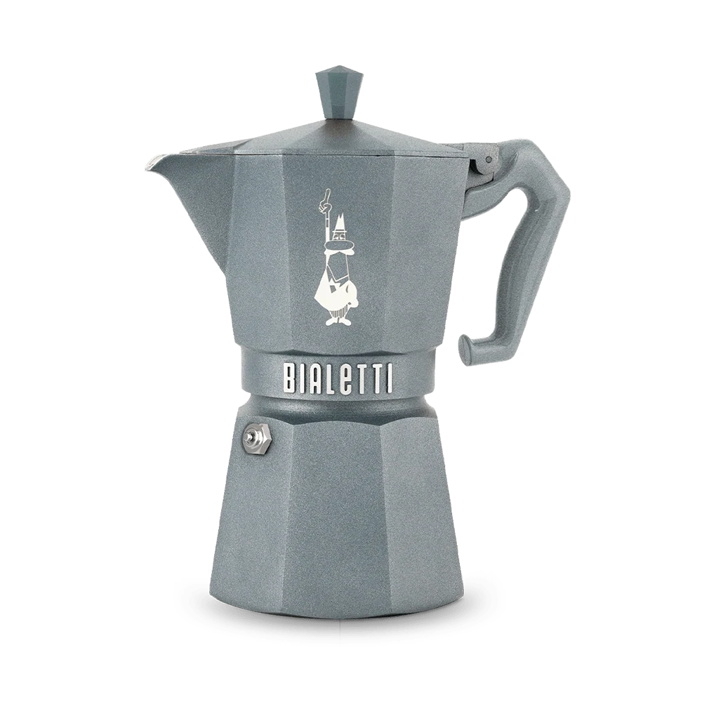 Bialetti Moka Exclusive Induction Denim Grey - 6 cups