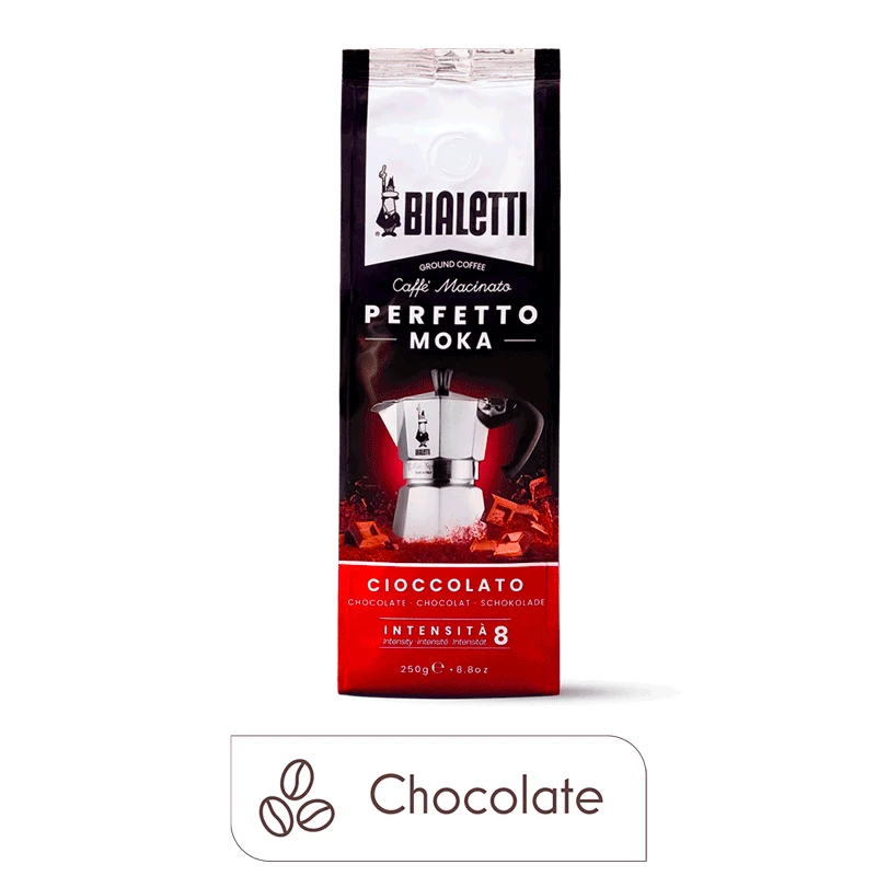 Perfetto Moka Ground Coffee Chocolate