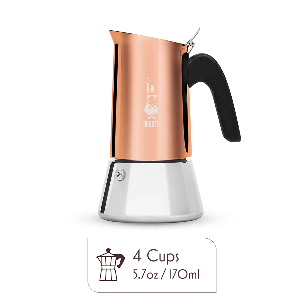 Bialetti Venus Stainless Steel Moka Pot – Stovetop Espresso Maker