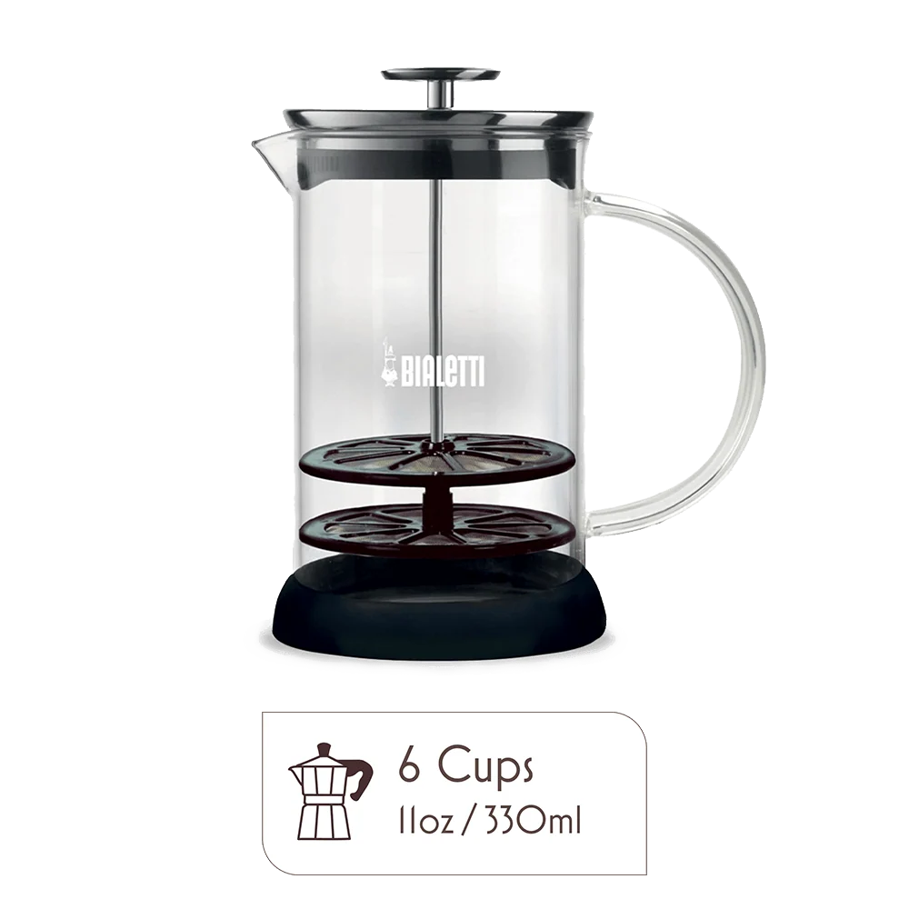 Glass Milk Frother Borosilicate Glass Frother